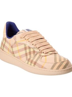 Burberry Sneakers Nova Check Beige – Size EU 37 / US 6 – Excellent Condition